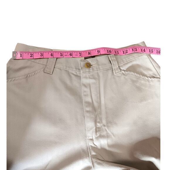 LEE VINTAGE Y2K Women's Chino Pants Khakis NEW Old Stock Size‎ 8 29x31.5 - Picture 8 of 11